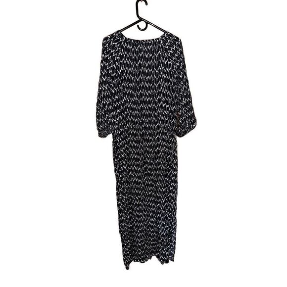 NWT Gap Print Maxi Shirtdress Summer Beach Swim Coverup - Picture 4 of 9